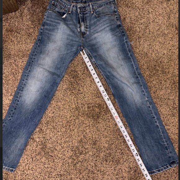 Levi’s 505 Regular Straight Jeans Men’s 32x32 | Medium Wash Blue Denim | Classic - Picture 6 of 6